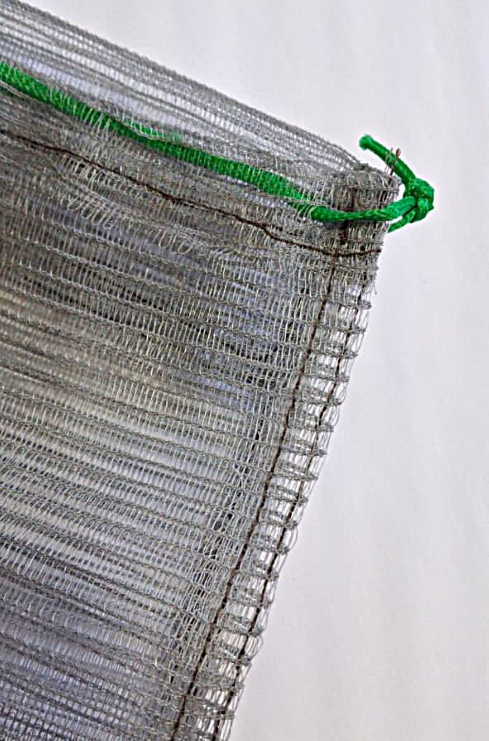 Samburá, sacola, saco viveiro de nylon número 1 - 40x25cm - Imagem 4