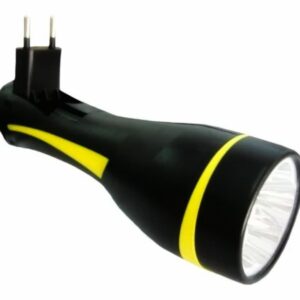 Lanterna recarregável bivolt 5 leds plug embutido Thompson