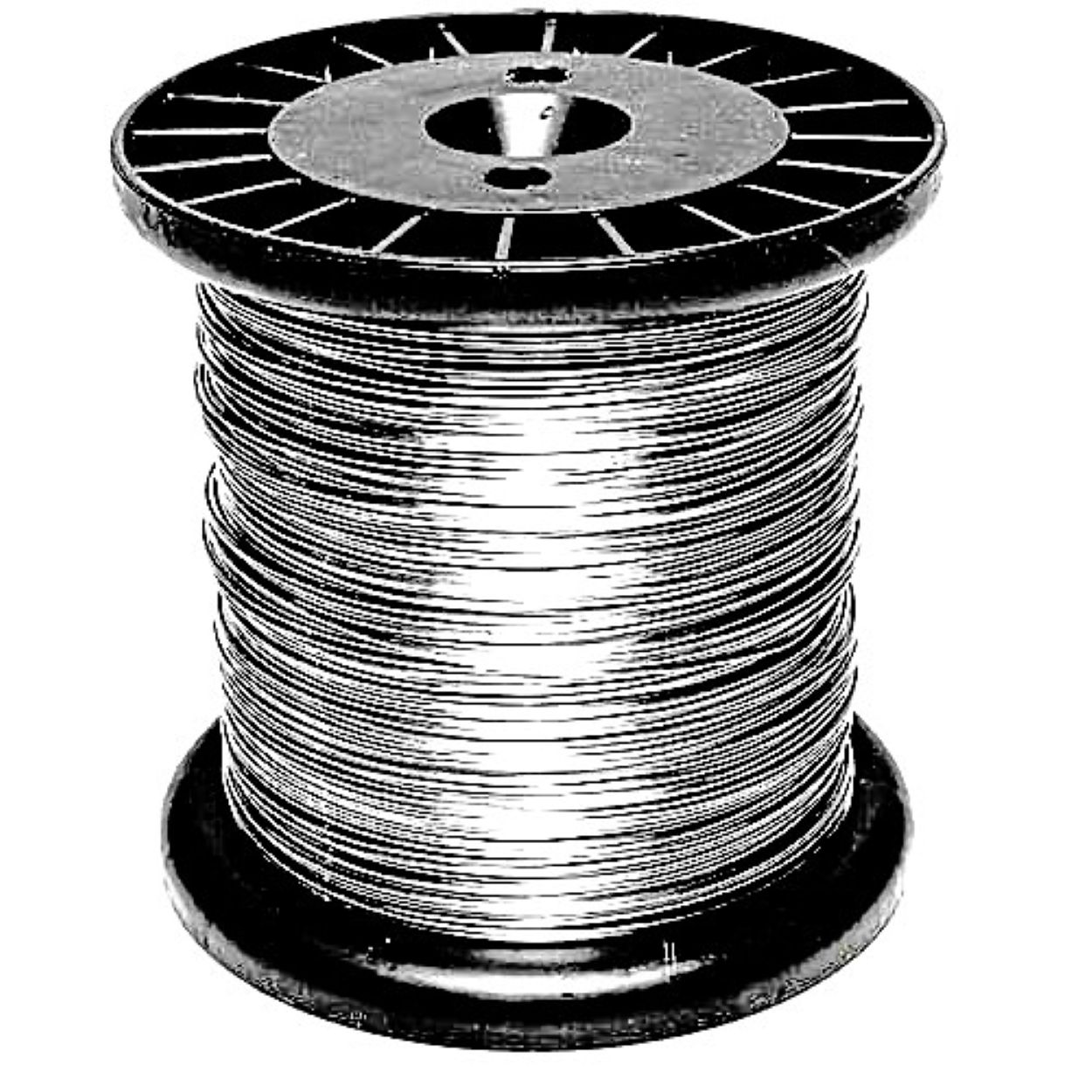 Fio de Aço Inox 304L Polido Brilhante, diâmetro 0,30mm, 1350 metros maleável, para Artesanato e Bijuteria, 750g - Imagem 6