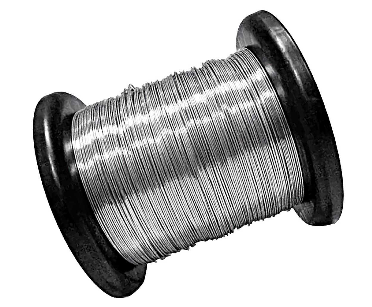 Fio de Aço Inox 304L Polido Brilhante, diâmetro 0,20mm, 1800 metros maleável, para Artesanato e Bijuteria, 450g - Imagem 4