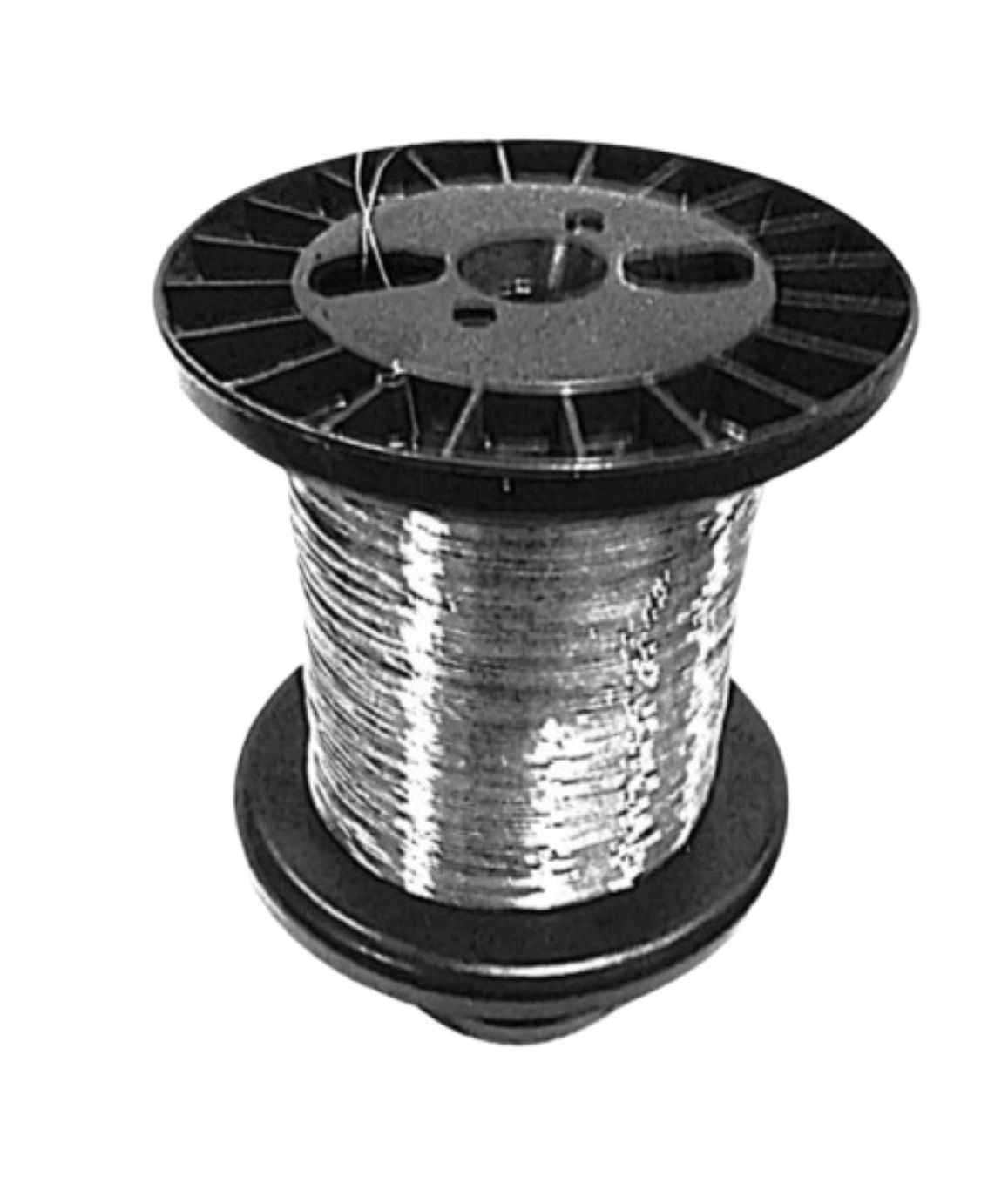 Fio de Aço Inox 304L Polido Brilhante, diâmetro 0,20mm, 1800 metros maleável, para Artesanato e Bijuteria, 450g - Imagem 3