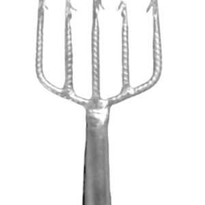 Fisga/garfo/arpão para pesca superfície e mergulho 5 dentes número 3