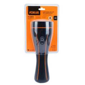 Lanterna recarregável bivolt 5 leds FoxLux plug embutido
