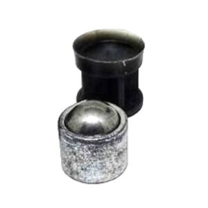 Balotes c/esferas de aço e buchas de recarga para cartucho plástico calibre 36