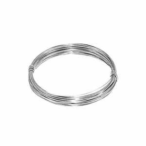 Linha de aço inox polido brilhante mole 0,55 mm com 10 Mt