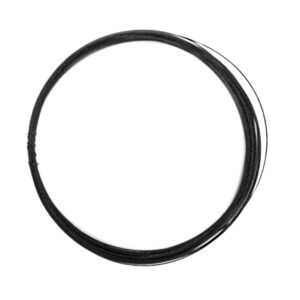 Arame/fio rígido de aço inox AISI 302 preto 0,20 Mm c/10 Mt
