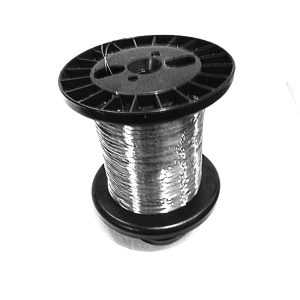 Fio de Aço Inox AISI 302 Rígido Brilhante, 0,20mm Diâmetro, 800 Metros, 200g, para Pesca, Artesanato e Bijuteria