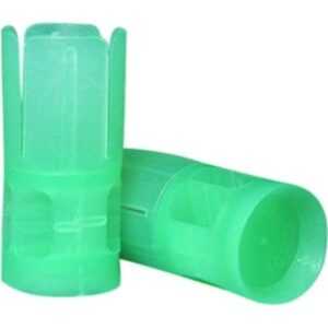 100 Buchas plásticas verdes 32g recarga cartucho plástico cônico calibre 12