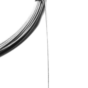 Cabo de aço flexível encapado p/pesca 120 lbs