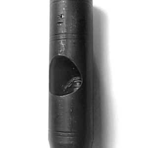 Cortador Vazador de Buchas para Cartuchos Calibre 12, 20,10mm, Aço 1020, 9,7cm, oxidado