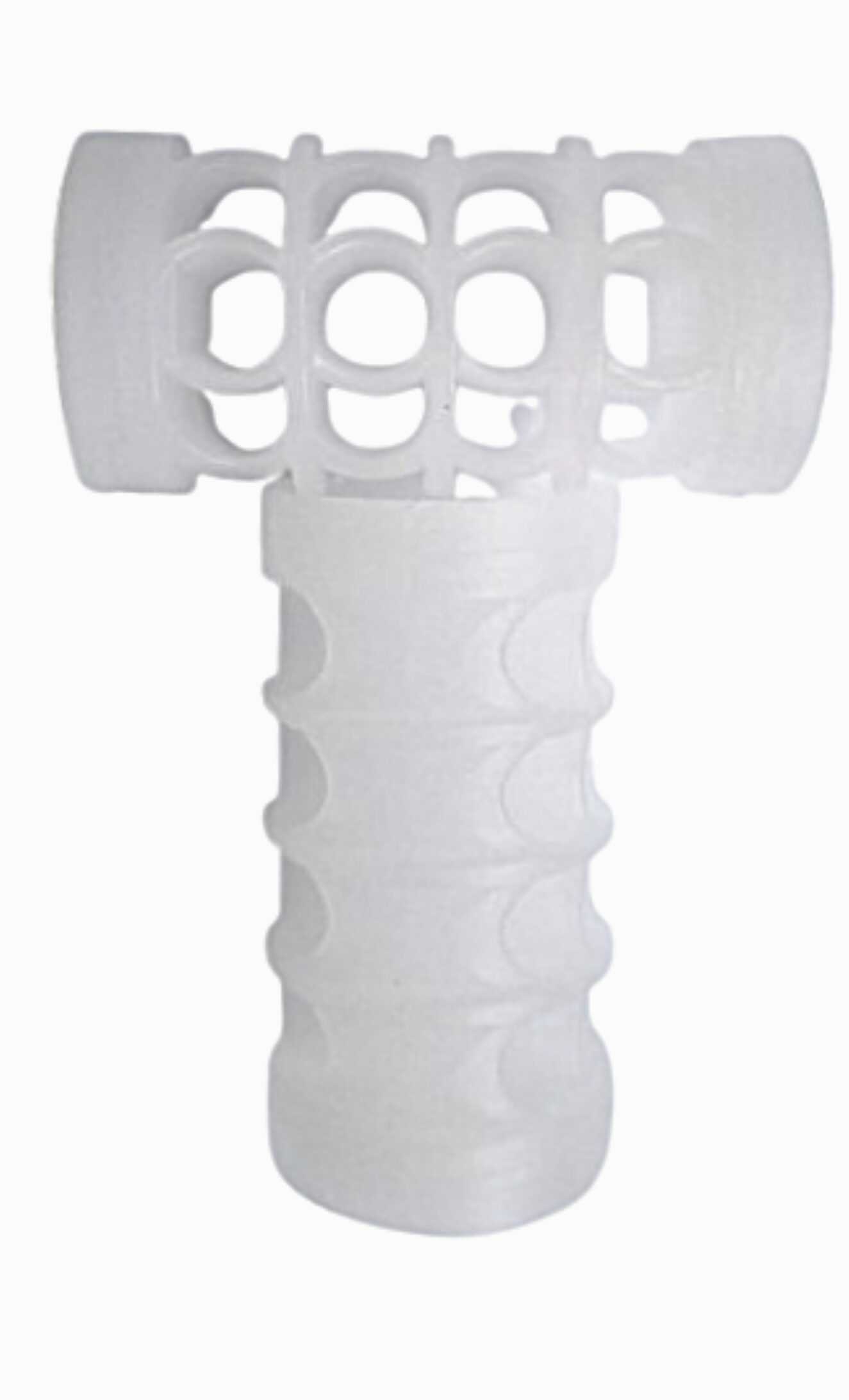 100 Buchas plásticas transparentes para enchimento com Balote, SG, MG o tubo de metal tamanho 20