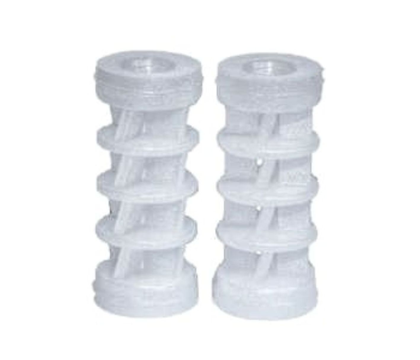 100 Buchas plásticas transparentes para enchimento com Balote, SG, MG tubo de metal tamanho 32 - Imagem 3