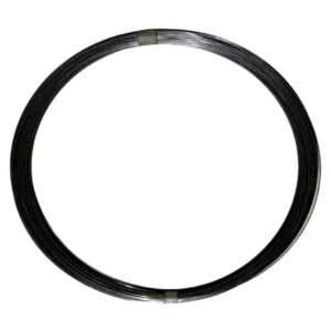 Linha/fio/arame de aço inox AISI 302 Preto duro 0,90 mm com 10 Mt