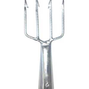 Fisga/garfo/arpão para pesca superfície e mergulho 4 dentes número 10