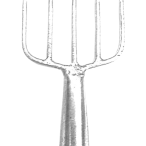 Fisga/garfo/arpão para pesca superfície e mergulho 5 dentes número 1