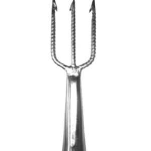 Fisga/garfo/arpão para pesca superfície e mergulho 3 dentes número 9