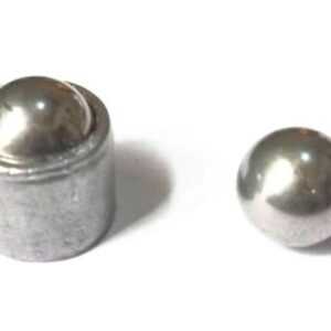 Balotes c/esferas de aço e buchas de recarga para cartucho plástico calibre 12