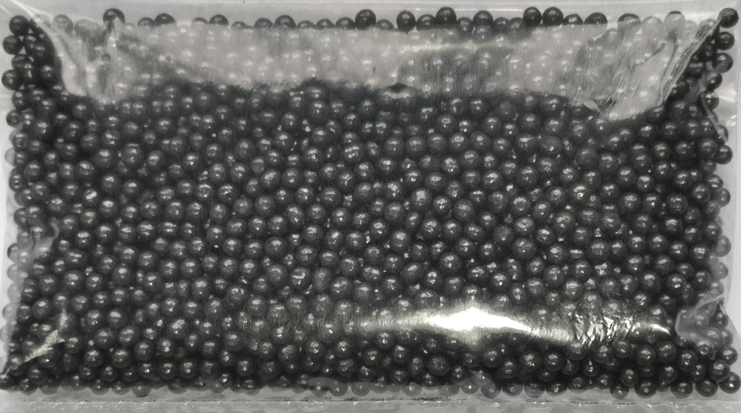 Chumbo esférico granulado de caça 2b com diâmetro de 4,50 mm 1 kg - Imagem 4