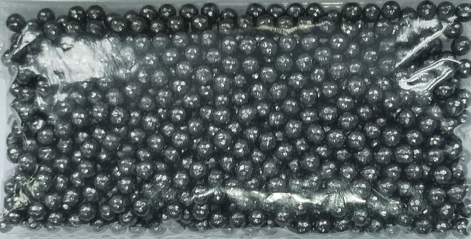1 Kg Chumbo granulado esfera 6,75 mm número S, ideal para prática esportiva - Imagem 5