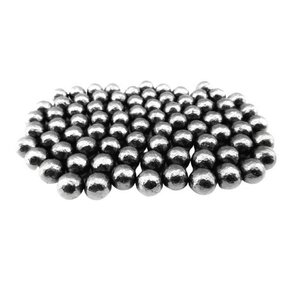 1 Kg Chumbo granulado esfera 6,75 mm número S, ideal para prática esportiva