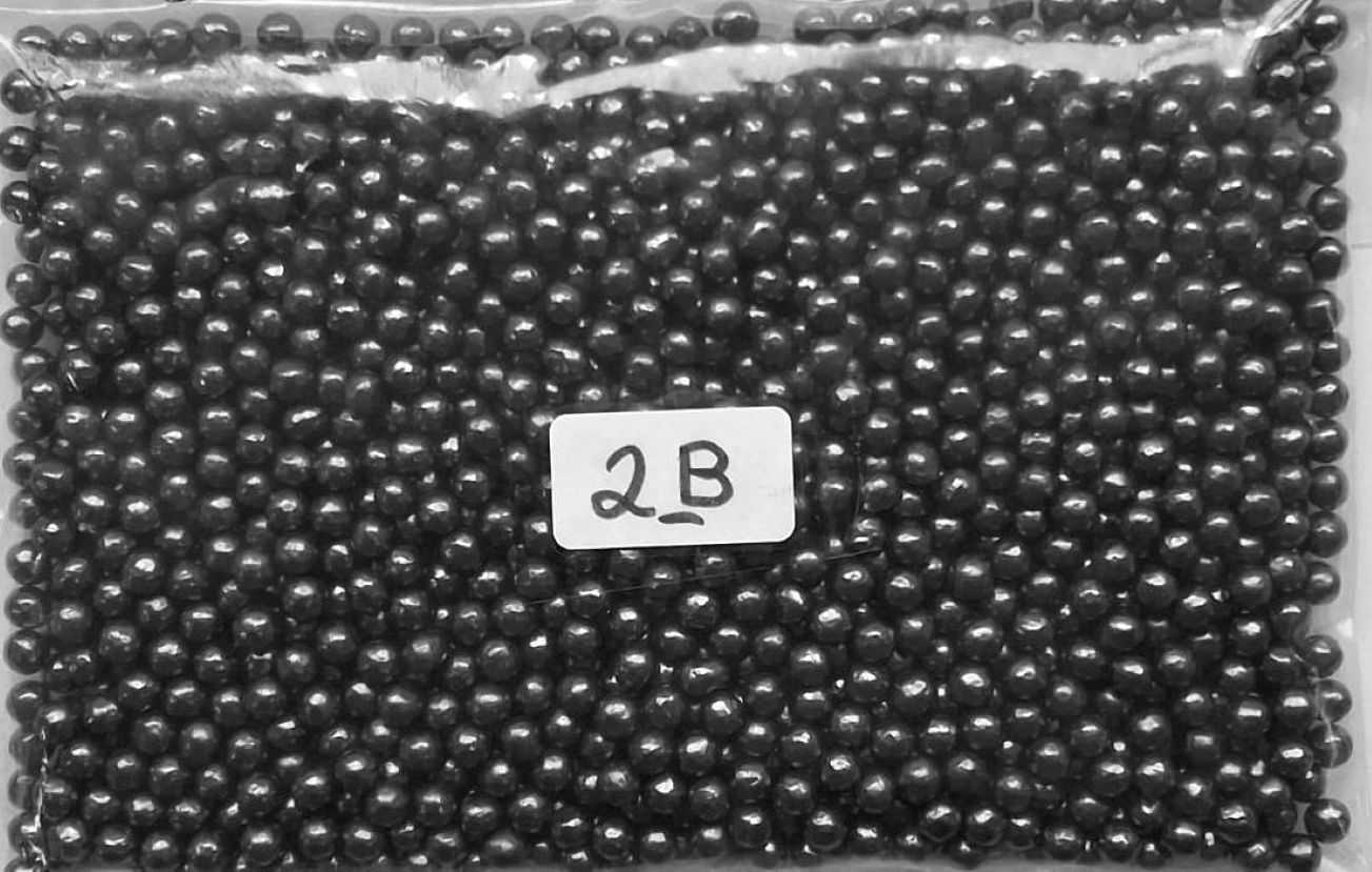 Chumbo esférico granulado de caça 2b com diâmetro de 4,50 mm 1 kg - Imagem 2
