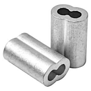 Nicopress Prensa Cabo 1/16 (1,5876mm) x 10mm x 1,00mm em Alumínio