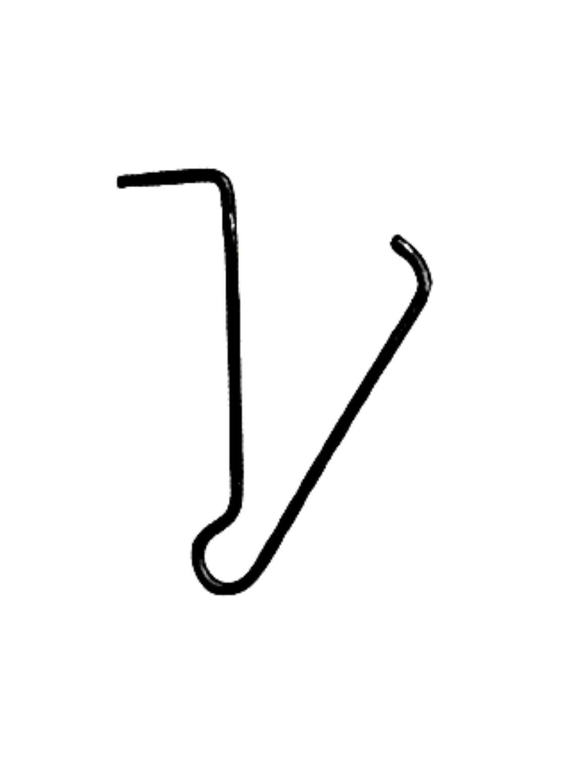 Mola reparo do tirante do gatilho de quase todas as Taurus PTs 57/58/940