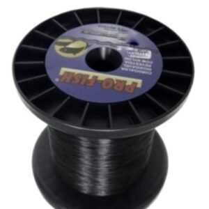 Micro cabo de aço flexível encapado preto 1x7 para pesca 30 libras, 500 mt